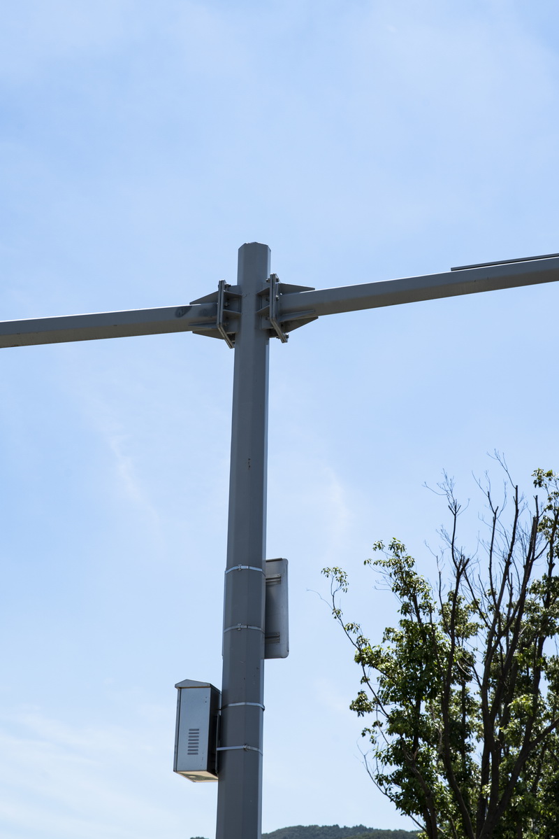 Steel structure for monitor system