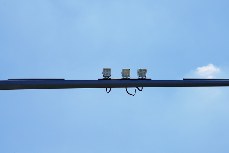 Steel structure for monitor system