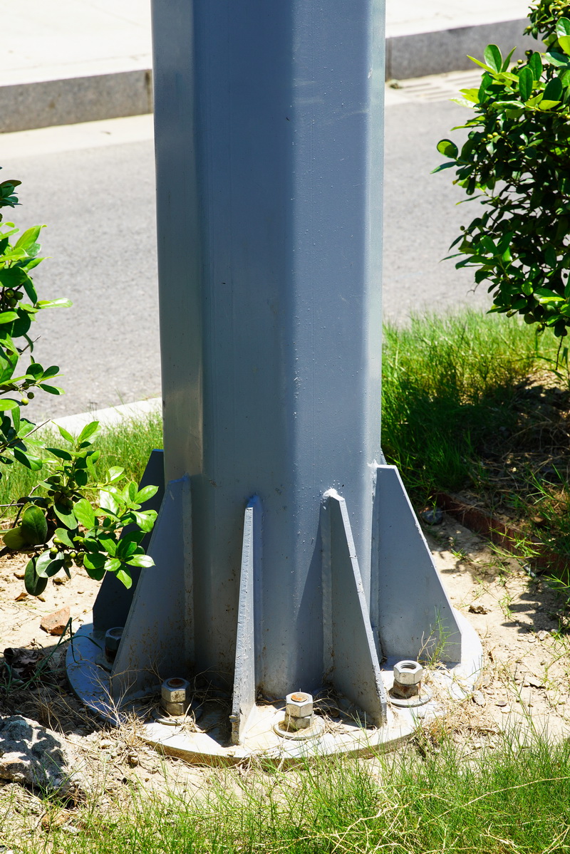 Steel structure for monitor system